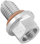 Bikemaster Steel Magnetic Oil Drain Plug 10MM X 1.5 Stainless 151627. Fixed Price $19.99.