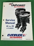 Oem 1995 Omc Johnson Evinrude 40 Thru 55 Manual "eo" P/n: 503148. Fixed Price $33.49.