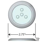 Attwood 6320W7 2.75" Round Led Interior Exterior Light White Bezel. Fixed Price $39.98.