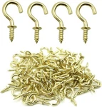 Biaungdo 100 Pcs 1/2" Ceiling Hooks Screw Self-t.... Fixed Price $12.00.