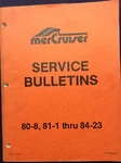 Mercruiser Service Bulletins Pre-owned Used #90-12655 984 40B. Fixed Price $18.99.
