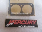 Q11C Genuine Mercury Quicksilver 27-89221 Gasket Oem New Factory Boat Parts. Fixed Price $7.26.