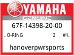 Yamaha Oem Part 67F-14398-20-00 O-ring. Fixed Price $5.55.