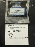 Mercury Quicksilver Stud P/n 16-860102 (qty 1) Oem "nos" T8 3-25. Fixed Price $19.50.