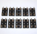 = Double Block Genuine Littlefuse Holder Nos Vintage 3AG Mount 10 Pcs. Fixed Price $54.00.