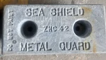 Sea Shield ZHC-42 Bolt On Hull Zinc Free Usa Shipping. Fixed Price $75.00.