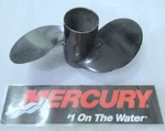 Mercury 48-37320 Aluminum Prop 6 Spline 2-BLADE Oem Used Factory Boat Parts. Fixed Price $64.97.