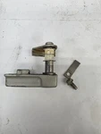 Evinrude Johnson 384338 Rear Hood Latch Handle Complete. Fixed Price $13.50.