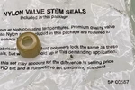 Qty 8 New Genuine Fel-pro 5P 00557 Nylon Valve Stem Seals. Fixed Price $17.00.