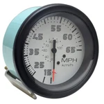 Teleflex Boat Speedometer 29513 Sportsman 65 Mph Inch Black White. Fixed Price $20.06.
