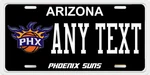 Arizona Personalized Name Custom Aluminum Any Text License Plate Phoenix Suns. Fixed Price $21.60.