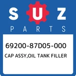 69200-87D05-000 Suzuki Cap Assy,oil Tank Filler 6920087D05000, New Genuine Oem. Fixed Price $101.18.