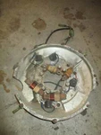 Suzuki DT115 Outboard Stator/ Timing Base (32140-94620)(32160-94610). Fixed Price $150.00.