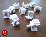 50 Pack F-type Insert Keystone Jack Coaxial Cable Connector Adapters RG59 RG6. Fixed Price $35.95.