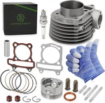 Leaping Knight GY6 150CC 58.5MM Cylinder Kit With Piston Ring Gasket Spark.... Fixed Price $50.83.