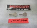 A30K Mercury Quicksilver 30431115 Key #115 Set Of 2 Oem New Factory Boat Parts. Fixed Price $11.00.