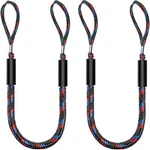 Botepon Boat Bungee Dock Lines, 4 Stretches To 5 1/2 Feet, Pack Of. Fixed Price $31.99.