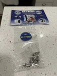 Ez-xtend Marine One Way Lift Fastener Studs 3/8IN Nickel Brass Pack Of 5 Nwt. Fixed Price $14.99.