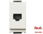 Vimar 16337.B - RJ45 Socket, Positions Contacts (8/8), Screw Terminals. Fixed Price $11.70.