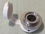 Sea Dog Line Chrome Brass Polarized 12V Cable Outlet W/cap 426143-1 New. Fixed Price $14.90.