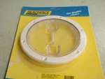 Deck Plate Twist Lock Seachoice White W/clear Insert 39401 7-7/8-OD Rabud 33004. Fixed Price $38.62.