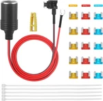 1M 3.3FT Car Cigarette Lighter With Fuses Kit Add-a-circuit Tap Lp-mini Aps. Fixed Price $18.56.