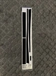 Mercury Marine 8M0062034 Optimax Carbon Fiber Strip Decal Set 120 Mercruiser. Fixed Price $50.00.