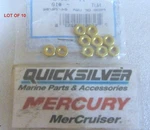 R49 Mercury Quicksilver 11-45076 Nut Lot Of 10 Oem New Factory Boat Parts. Fixed Price $19.92.