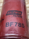 Baldwin Filter BF785. Fixed Price $24.00.