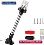 12 Inches Anchor Light Boat Stern Waterproof IP67, White Fold Down Marine. Fixed Price $26.31.