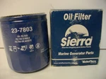 Sierra 23-7803 Oil Filter For Kohler Marine Generator Replaces 326817. Fixed Price $21.99.