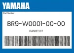 Yamaha Genuine Gasket Kit BR9-W0001-00-00. Fixed Price $82.77.
