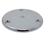 Taco Marine 3-1/2" Round Aluminum Pad Mill Finish F32-4335AEY. Fixed Price $16.95.