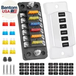 6 Way Fuse Block Blade Box With Negative Bus, Circuit Holder. Fixed Price $28.57.