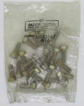 New Quicksilver Mercury Marine Boat Oem Screw Lot Of 21 Part No. 10-53167. Fixed Price $35.99.