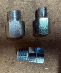 Stewart Warner Adapter Kit, Metric Pressure Gauge, Part # 366ST-F. Fixed Price $15.00.