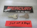 A30K Mercury Quicksilver 30431108 Key #108 Set Of 2 Oem New Factory Boat Parts. Fixed Price $10.92.