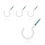 Phituoda 7/8-INCH Cup Ceiling Hooks, Inch, Pcs, White. Fixed Price $14.99.