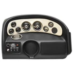 Crownline Boat Dash Panel Shroud 40678 W/ Teleflex Gauges Black. Fixed Price $1040.41.