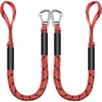 Onoship 4 Premium Boat Bungee Dock Lines Jet Ski Accessories Feet, Red. Fixed Price $37.51.