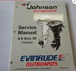 1997 Johnson Evinrude 9.9 Thru 30 2-CYLINDER Oem Service Manual P/n 507263. Fixed Price $69.99.