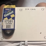 (1) Good Year Hi-miler 17351/13AV0890 Cogged V-belt Oem Nos Sold Individual. Fixed Price $13.50.