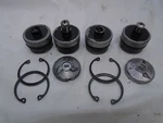 1973 Mercury 4HP Rubber Dshaft Housing Mounts 30646A 53041 Motor Outboard Boat. Fixed Price $23.99.