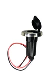 Pactrade Black Rubber Cap 2-PRONG Stern Light Pole Base SS304 Top Socket Plug-in. Fixed Price $14.95.