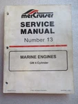 1995 Mercruiser #13 Marine Engines Gm Cylinder Service Manual P/n 90-816462. Fixed Price $18.37.