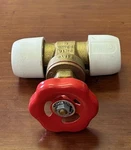 Wavin/ Hepworth HEP2O HX35/22 Push Fit Brass Gate Valve 22MM. Fixed Price $42.00.