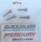 Q10B Mercury Quicksilver 10-881059 Screw Lot Of 4 Oem New Factory Boat Parts. Fixed Price $15.60.