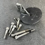 Omc Johnson Evinrude Trim Tab Blue 327640 With Bolts. Fixed Price $20.00.