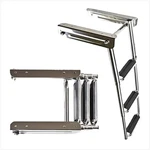 Marine City Stainless Steel Under Platform Telescoping Handrail 3 Steps Ladder. Fixed Price $118.99.