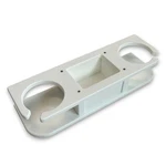 Taco Marine 2-PLACE Drink Holder With Catch All P01-2000W-UNUSED. Fixed Price $74.00.